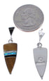 Southwestern Multicolor Inlay Jewelry Earrings EX31651